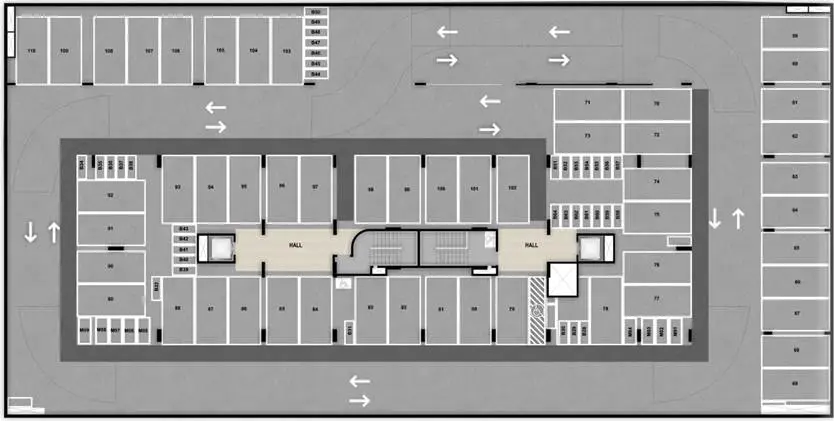 2° Subsolo - Garagem